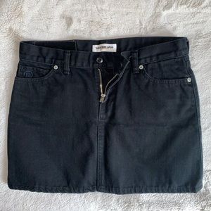 Black denim A Bathing Ape / Bape mini skirt 🔥